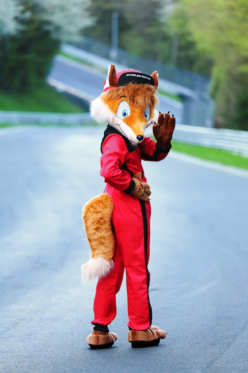 Ein Fuchs namens Legend: Das neue Nürburgring-Maskottchen